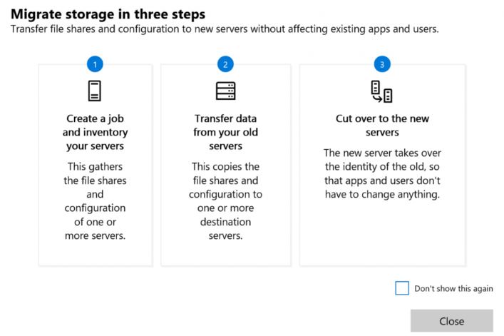 Storage Migration Admin Center -03